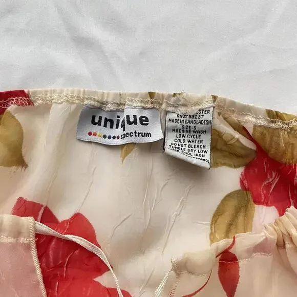 Y2K UNIQUE SPECTRUM FAIRY BLOUSE - Picture 7 of 8